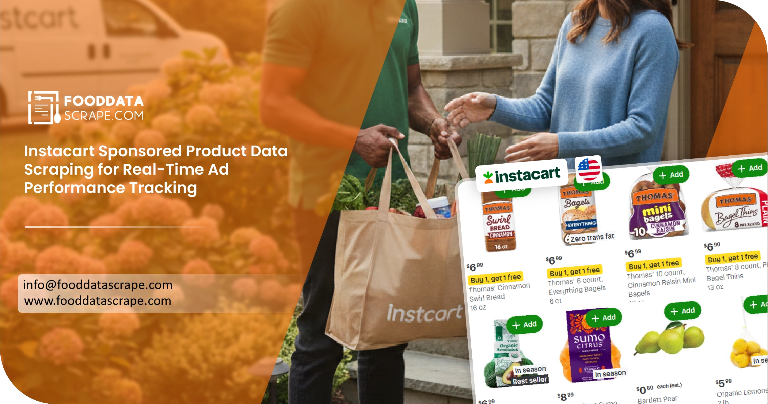 Instacart Sponsored Product Data Scraping